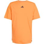 ADIDAS Herren Shirt D4T PrimeLift 3-STREIFEN, Größe M in Orange