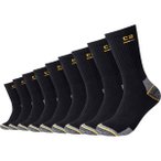 CAMANO Herren Socken Online Work Socks 9p, Größe 39-42 in Schwarz