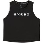 PUMA Damen Shirt W x HYROX CLOUDSPUN THERMOADAPT CROP TANK, Größe M in Schwarz