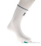 On Elite Run High Laufsocken-Weiss-L
