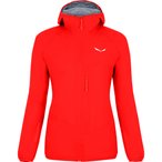 Salewa Agner 2 PTX 3L  Damen  Regenjacke rot Größe S Trekking  Klein verpackba