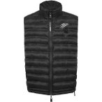 PLEIN SPORT Kurze Weste, Größe 3XL in Schwarz