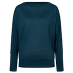 super.natural - Women's Kula Top - Merinopullover Gr XS blau