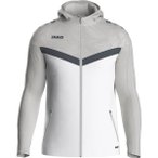 JAKO Herren Kapuzensweat Kapuzenjacke Iconic, Größe 4XL in Silber