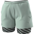 Dynafit Trail 2in1 Damen Laufshorts ( Türkis XS Größe,)