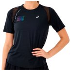 Asics - Women's Road S/S Top - Laufshirt Gr XS schwarz