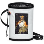Mammut Gym Print Chalk Bag, white