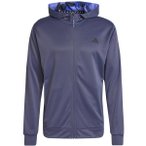 ADIDAS Herren Kapuzensweat Train Essentials Camo, Größe XXL in Grau