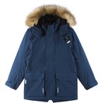 reima Ajaton  Kinder  Isolationsjacke blau Größe 128 Lifestyle  Winddicht Wass