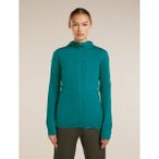 ICEBREAKER Damen Kapuzensweats lg.Arm Da Merino Blend 200 RealFleece™ Descende