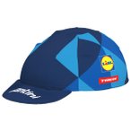 Santini - Lidl Trek Cycling Cap - Radmütze Gr One Size blau