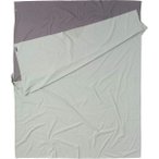 COCOON Cotton TravelSheet Double Size elephant grey-cactus blue