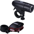CYTEC Fahrradlicht-Set 23 LUX Batterie StVZO, Größe ONE SIZE in Schwarz
