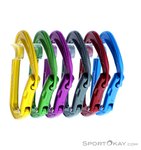 Edelrid Mission Sixpack 6er Schnappkarabiner-Set-Mehrfarbig-One Size