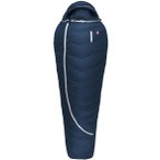 Grüezi-Bag DownWool Summer Light 2.0 Long Daunenschlafsack Unisex ( Blau 185)