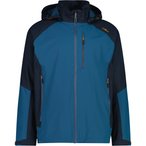 CMP Zip   Herren  Regenjacke blau Größe M Trekking  Winddicht Wasserabweisend