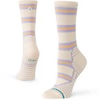 Stance Beam Stripe Mid Crew  Damen  Laufsocken beige Größe 38  Trailrunning | 