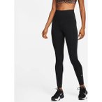 NIKE Damen Tight W NK ONE DF HR TGHT, Größe XS in Weiß