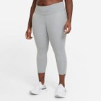 NIKE Damen Tights W NK DF FAST CROP, Größe S in Grau