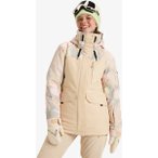 ROXY Damen Jacke DAWNRAE PARKA JK, Größe M in Braun