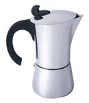 Basic Nature Espresso Maker Edelstahl 9 Tassen