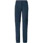 VAUDE Damen Hose Wo Farley Stretch ZO T-Zip Pants II, Größe 36 in Blau