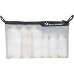 Sea to Summit TPU Clear Zip Top Pouch mit Flaschen  Reise-Accessoires weiss Grö