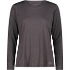 CMP Damen Shirt WOMAN T-SHIRT, Größe 42 in Grau