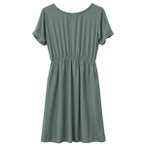 Mazine - Women's Viscose Midi Dress - Kleid Gr L oliv