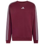 adidas - Essentials 3-Stripes Fleece Sweatshirt - Pullover Gr S rot