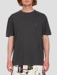 Volcom Solid Stone Emb T-Shirt black Gr. S