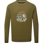 Sherpa Adventure Gear Pokhara Sunset Crew  Herren  Pullover gruen Größe XL Lif