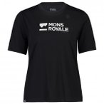 Mons Royale - Women's Icon Relaxed Tee - Merinoshirt Gr XS schwarz