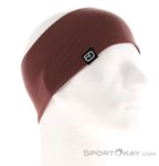 Ortovox 120 Cool Tec Logo Stirnband-Dunkel-Rot-One Size