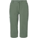 VAUDE Damen Caprihose Wo Farley Stretch Capri III, Größe 40 in Grün