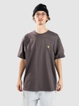 Carhartt WIP Chase T-Shirt porphyry / gold Gr. S