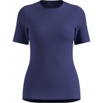 Odlo Active Warm Eco Crew  Damen  Kurzarm Unterhemden blau Größe S   Elastisch