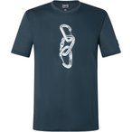 Super.Natural Carabineri  Herren  T-Shirts blau Größe S Trekking  Hautfreundli