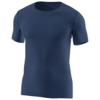 Löffler - Shirt S/S Merino Light - Merinounterwäsche Gr 50 blau