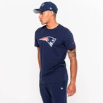 NEW ERA Herren T-Shirt NEW ENGLAND PATRIOTS TEAM LOGO, Größe L in Blau