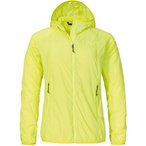 Schöffel Style Wutach  Damen  Windbreaker gelb Größe XS Camping  Klein verpac