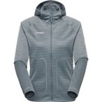 MAMMUT Damen Unterjacke Crag ML Hooded Jacket Women, Größe M in Grau