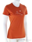 Ortovox 150 Cool Peak Focus Damen T-Shirt-Orange-L
