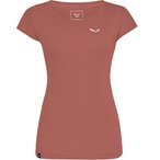 Salewa Puez Melange Dry  Damen  T-Shirts rot Größe XL Trekking  Widerstandsfä