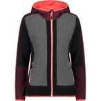 CMP Damen Kapuzensweat WOMAN JACKET FIX HOOD, Größe 36 in Pink