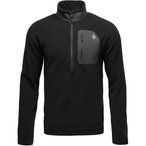Black Diamond Rift Half Zip Fleece  Herren  Pullover schwarz Größe S Trekking 