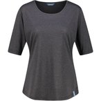 Bergzeit Basics Meru Rundu  Damen  T-Shirts schwarz Größe XS Trekking  Hautfre