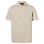 Pinewood - Värnamo Hemp Mix S/S Shirt - Hemd Gr M beige
