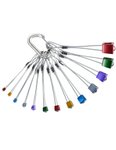 Black Diamond - Klemmkeil-Set - Stopper Set Pro #1-13  - Rot