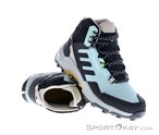 adidas Terrex AX4 Mid GTX Damen Wanderschuhe Gore-Tex-Hell-Blau-5
